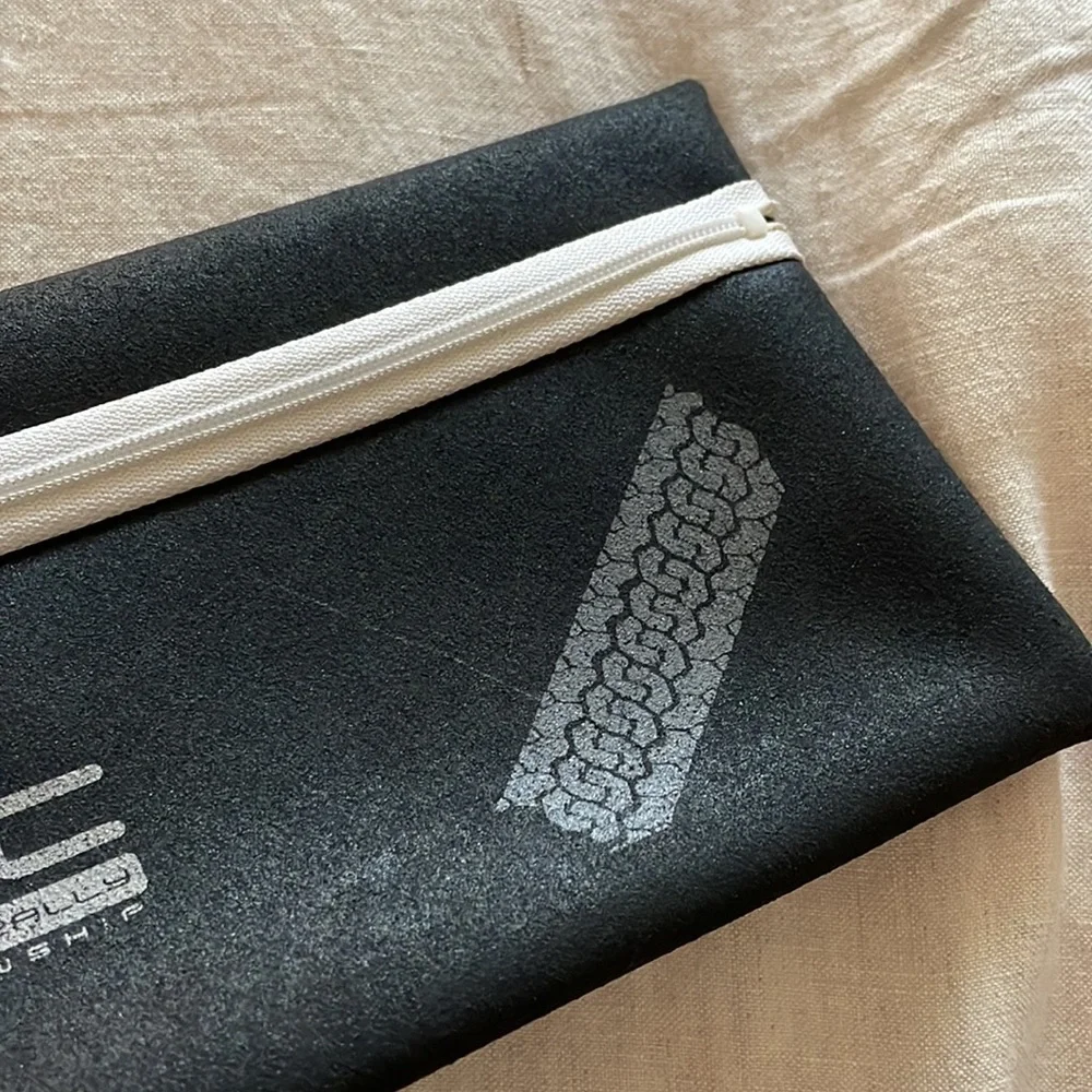 Genuine FIA WRC world rally championship zipper pouch (made from car tire!)